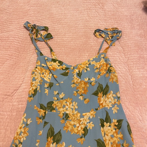 Reformation Niara Carmela Floral Print Dress NWOT - Picture 5 of 6